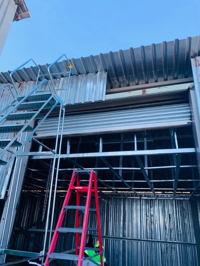 Elevated platform installation