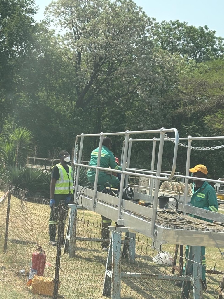 Asakhe Sande Holdings team on-site